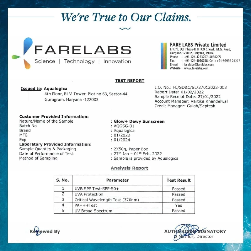 Aqualogica Glow+ Dewy Sunscreen SPF 50 PA++++, 50 g-8.webp